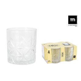 Set de 4 Vasos Trik 350 cc - La Mediterranea (12 Cajas) Precio: 44.5900004. SKU: B12GRJW943