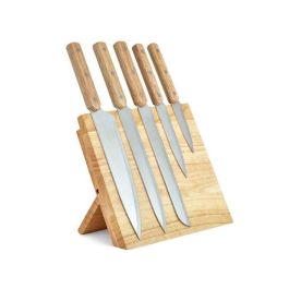Livoo MEC136 - Juego de 5 cuchillos con hoja de acero inoxidable - Incluye soporte magnético - Medidas: 20 a 32,5 cm Precio: 46.95000013. SKU: B1BQAEZFMJ