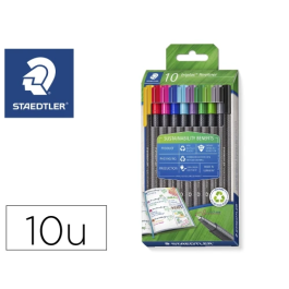 Estuche 4 Rotuladores Colores Surtidos Fluorescente Textsurfer Classic 364 Eco Edition. Staedtler 364 RC4 Precio: 10.69000031. SKU: B1FAF6MTWW