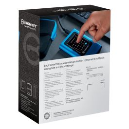 Kingston 3840Gb Ironkey Vault Privacy 80 Xts-Aes 256-Bit Encrypted External Ssd