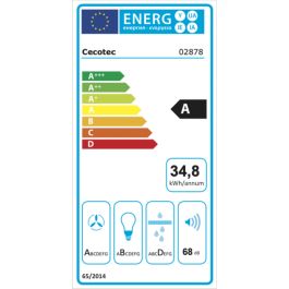 Cecotec Campana Convencional acero inoxidable 60 cm Bolero Flux TM 606500 A LED