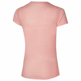 Camiseta de Manga Corta Mujer Mizuno Rosa