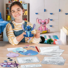Ravensburger Juego Be Creative Maxi Creaciones en Yeso Lilo & Stitch