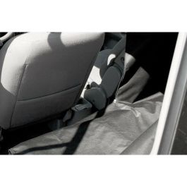 Dogs Collection Protector para Asiento de Coche 135 x 145 cm Negro Poliester