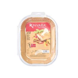Set 50 Moldes Papel Freidora Aire Rect Kinvara 22X30CM (24 Unidades) Set 50 Moldes Papel Freidora Aire Rect Kinvara 22X30CM (24 Unidades)