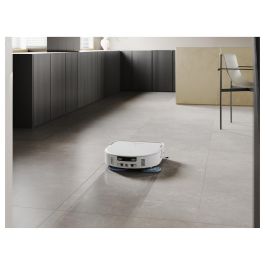 ECOVACS DEEBOT X5 OMNI Robot Aspirador con Estación de Vaciado Autónomo y Fregado, Sin Bolsa, Blanco, Forma D, 3.5L, Navegación Láser, 6400 mAh