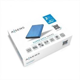 Aisens Caja Externa 2.5" Ase-2525Blu USB 3.0-USB3.1 GEN1 Azul para Discos Duros SATA hasta 9.5mm Aisens Caja Externa 2.5" Ase-2525Blu USB 3.0-USB3.1 GEN1 Azul para Discos Duros SATA hasta 9.5mm