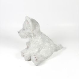 Peluche Westie Terrier Blanco Sentado 12Cm 939D00260 Bocalan