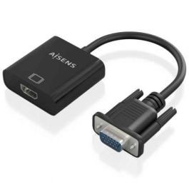 AISENS - CABLE CONVERSOR SVGA+AUDIO A HDMI, SVGA/M+JACK 3.5/H+USB MicroB/H-HDMI A/H, NEGRO, 20CM Precio: 8.49999953. SKU: B1C7XTJXY5