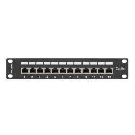 Lanberg Patch Panel PPF6-9012-B 12 Puertos Negro Metal Precio: 21.58999975. SKU: S5621619