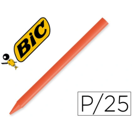 Plastidecor Lápices de Cera Unicolor Naranja - Caja con 25 Lápices Escolares Resistentes y Borrables Precio: 4.94999989. SKU: B18R3BAQ4N