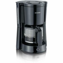 Severin KA4815 Cafetera de Filtro, 1000W de Potencia, 1.4 Litros de Capacidad (Hasta 10 Tazas), Color Negro