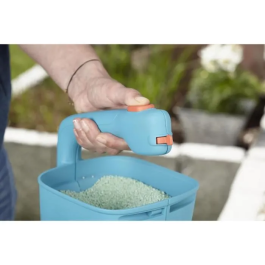 Gardena Esparcidor de Semillas Manual Ergonómico 0,5m-4m de Ancho, Capacidad 1-2kg