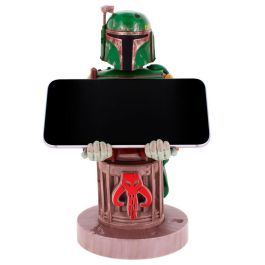 EXQUISITE GAMING Cable Guy Boba Fett Star Wars 20cm Soporte para mando de consola, mando a distancia y smartphones. Compatible con PS5, Xbox Series S/X.