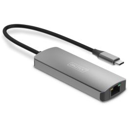 Digitus Extensor HDMI-USB-C 4K 120Hz CAT6A 30m Transmisor y Receptor de Señales AV HDR Plug and Play