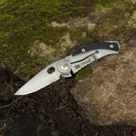 True Skeletonknife Navaja pequeña minimalista plegable con llavero tu571k True Skeletonknife Navaja pequeña minimalista plegable con llavero tu571k