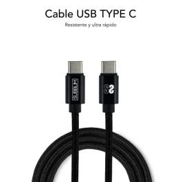 SUBBLIM CARGADOR ULTRA RAPIDO 2xUSB DE PARED PD25W+QC3.0+Cable C to C y lightning Negro