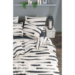 Juego de Cama 220x240 cm + 2 Fundas de Almohada 60x60 cm Blanco ASI8684283430574 65% Algodón 35% Poliéster
