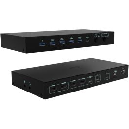 I-Tec USB-C KVM Docking Station PRO para 3 Hosts, Dual Video, Power Delivery 92W, Ethernet Gigabit, Negro Precio: 271.49999965. SKU: B1CH2P7T2V