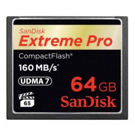 Sandisk 64GB Extreme Pro CF 160MB/s memoria flash CompactFlash Precio: 79.79000029. SKU: B1KA9CGZ83