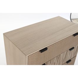 DKD Home Decor Cómoda Boho de Abeto y MDF Marrón 80x40x77 cm DKD Home Decor Cómoda Boho de Abeto y MDF Marrón 80x40x77 cm