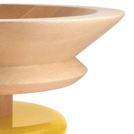 Ettore Sottsass Centro De Mesa Amarillo 100 Vc ALESSI ES15