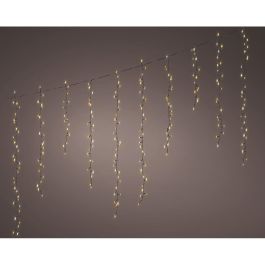 Lumineo Cortina de Leds 256 Luces 375x60cm Blanco Cálido Parpadeante para Exterior IP44 Precio: 16.50000044. SKU: B15PMHGAQB