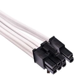 Cable de Alimentación Corsair CP-8920245 Blanco Macho Macho/Macho Straight