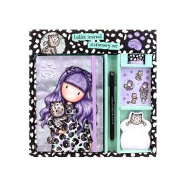 Set de Papelería Gorjuss Smitten kitten Morado Negro Blanco Precio: 12.50000059. SKU: S4307483