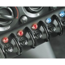 Led Control Lights Black Amarillo 1 Piece Diam. 10 mm FO33156 Led Control Lights Black Amarillo 1 Piece Diam. 10 mm FO33156