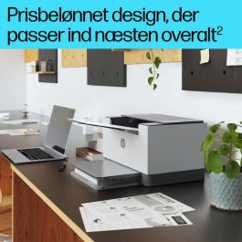 HP M207dw Impresora Láser Monocromo, WiFi, Impresión a Doble Cara Rápida, Alto Rendimiento, Cartucho JetIntelligence