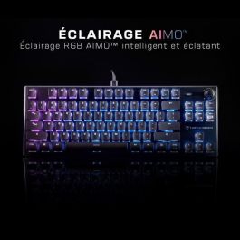 Teclado mecánico compacto para juegos RGB - TURTLE BEACH - Vulcan TKL - Negro Teclado mecánico compacto para juegos RGB - TURTLE BEACH - Vulcan TKL - Negro