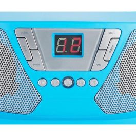 Reproductor de Radio CD Portátil - BIGBEN INTERACTIVE - CD60BLSTICK - Azul + Pegatinas Reproductor de Radio CD Portátil - BIGBEN INTERACTIVE - CD60BLSTICK - Azul + Pegatinas