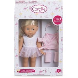 Corolle COR1713431783978 Mini Muñeca Rosy Ballerina 20 cm Aroma Vainilla +3 años