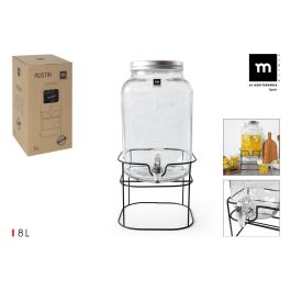 Tarro dispensador con grifo de 8 litros y soporte de metal - La Mediterran by Inde (4 Unidades) Precio: 60.69000025. SKU: B155CGKX2N