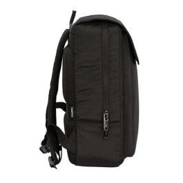 Safta Business Mochila Portátil 13,3'' con USB Negra 29x39x12cm
