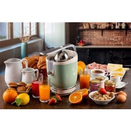 Ariete 413/04 Exprimidor Vintage Verde con Mango a Presión para Zumos Saludables