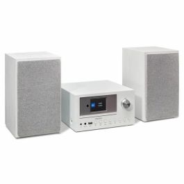 Medion AAAPE16825 Minicadena Hi-Fi Radio por Internet DAB/FM Reproductor de CD 2x15W RMS Blanco