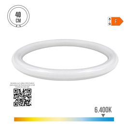 Tubo circular led g10q 32w 3400lm 6400k luz fria (eq. 197w) ø40cm edm