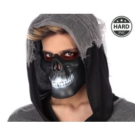 Mascara Halloween 14*18 cm Pvc Negro Calavera Precio: 1.8149993829. SKU: B18NV3QB6C