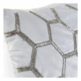 Cojín DKD Home Decor Terciopelo Geométrico (45 x 45 cm) Cojín DKD Home Decor Terciopelo Geométrico (45 x 45 cm)
