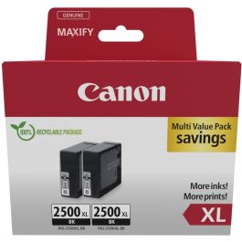 Canon PGI-2500XL 9254B011 Multipack de 2 Cartuchos de Tinta Negra Original para Impresoras Canon Precio: 92.69000026. SKU: B1B9ETP7NN