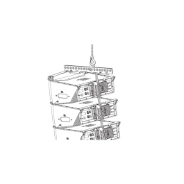 JBLPRO SRX906LA Marco de Array Soporte para hasta 16 Gabinetes