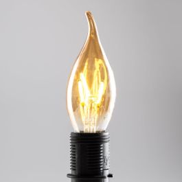 Bombilla LED Filamento E14 4W 380Lm 2000ºK Blanco Cálido 360º 40.000H IP25 220-240V WR-C35T-4W-R Bombilla LED Filamento E14 4W 380Lm 2000ºK Blanco Cálido 360º 40.000H IP25 220-240V WR-C35T-4W-R
