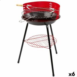 Barbacoa Portátil Aktive Madera Hierro Ø 38 cm 37 x 61 x 45 cm (6 Unidades) Rojo Precio: 121.49999983. SKU: B1KN9FSRKD