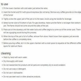 Cafetera Italiana Bialetti 0001165/X4 Plateado Metal Acero Inoxidable Aluminio 1 L