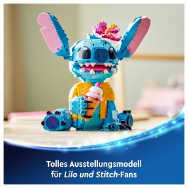 LEGO Disney Stitch 43249 Lilo & Stitch Set de Construcción con Figura y Accesorios