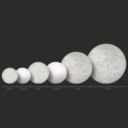 Decoración luminosa Sphere Piedra 60 x 60 x 60 cm Decoración luminosa Sphere Piedra 60 x 60 x 60 cm