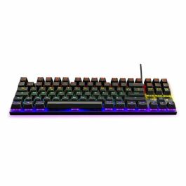 The G-Lab Keyz Mercury KEYZMERCURYBFR Teclado Gaming Mecánico TKL Compacto Distribución FR Negro