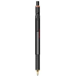 Rotring 800 Bolígrafo de Bola Retráctil Negro Tinta Negra Punta M en Caja de Regalo